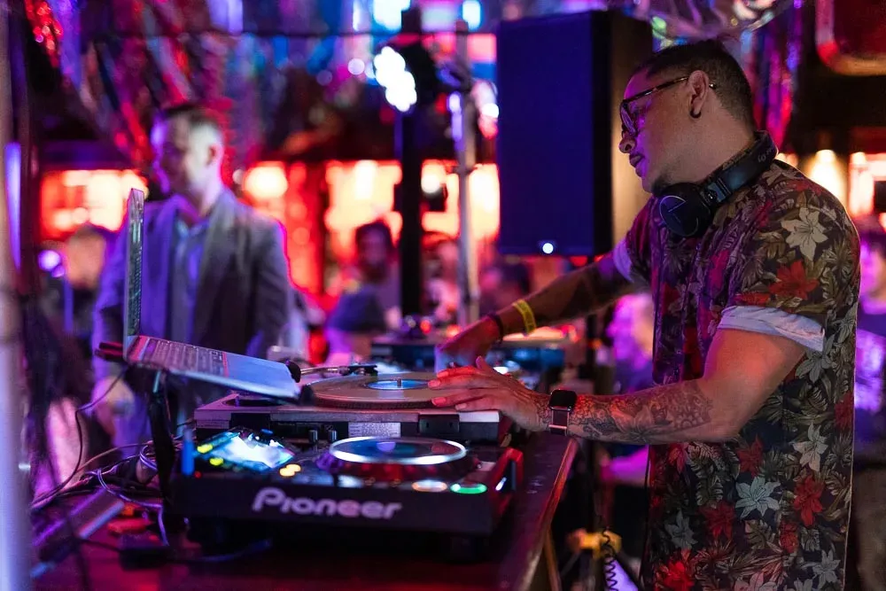 Crowd dancing at the Soul of Sydney reunion party, May 2022