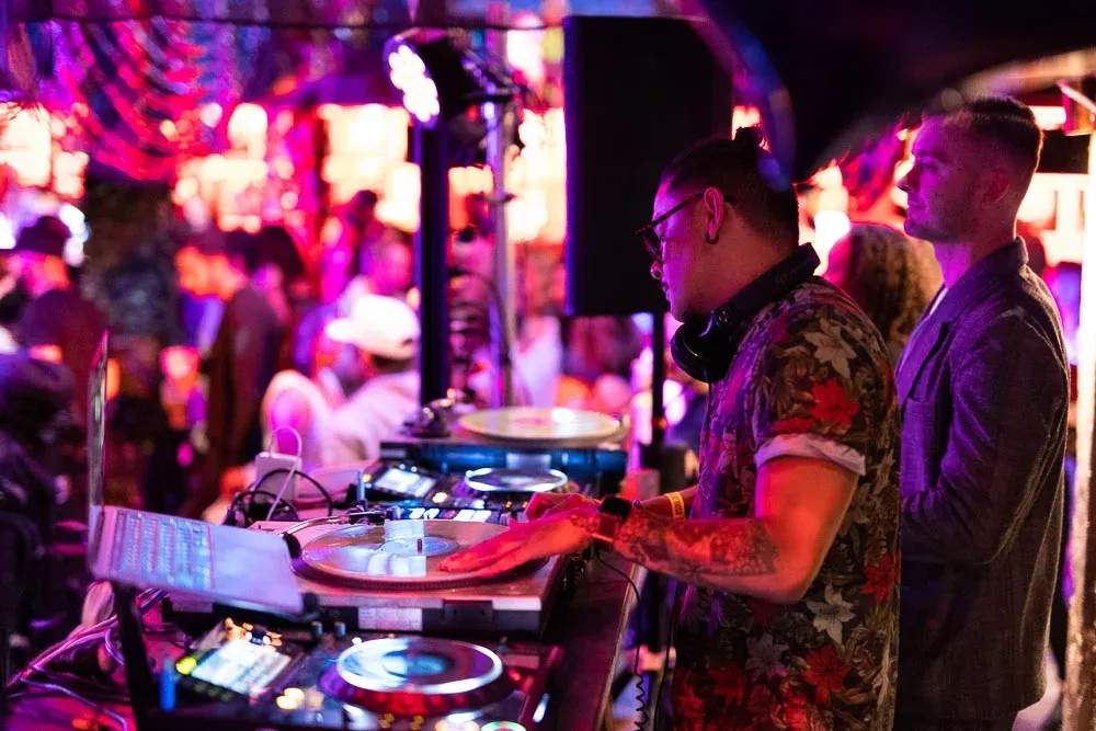 DJ CMAN playing the Soul of Sydney reunion party, May 2022