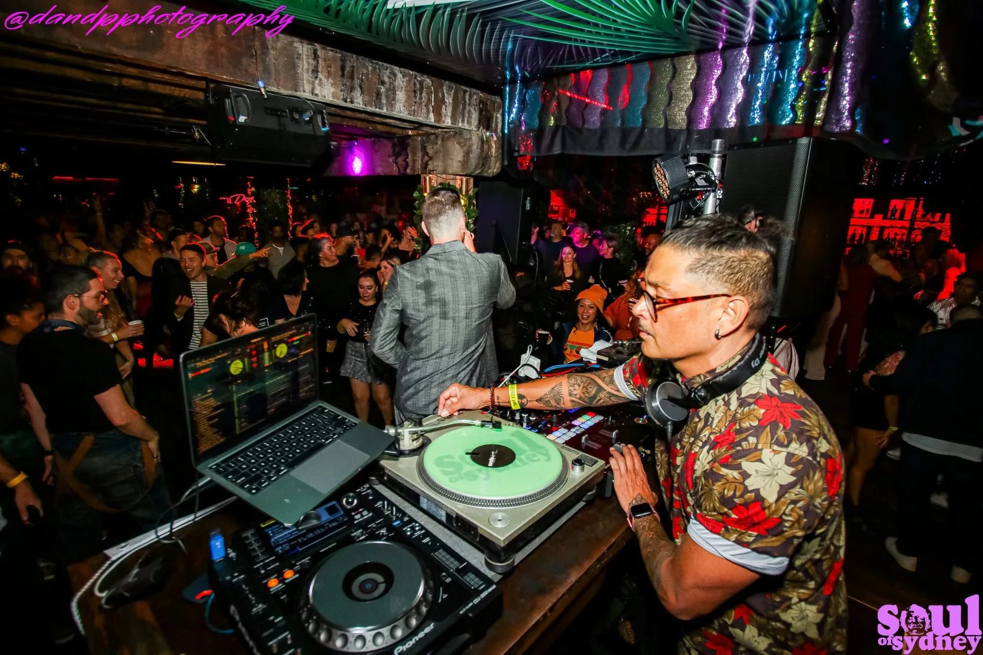DJ CMAN playing a Sydney club set — house and disco