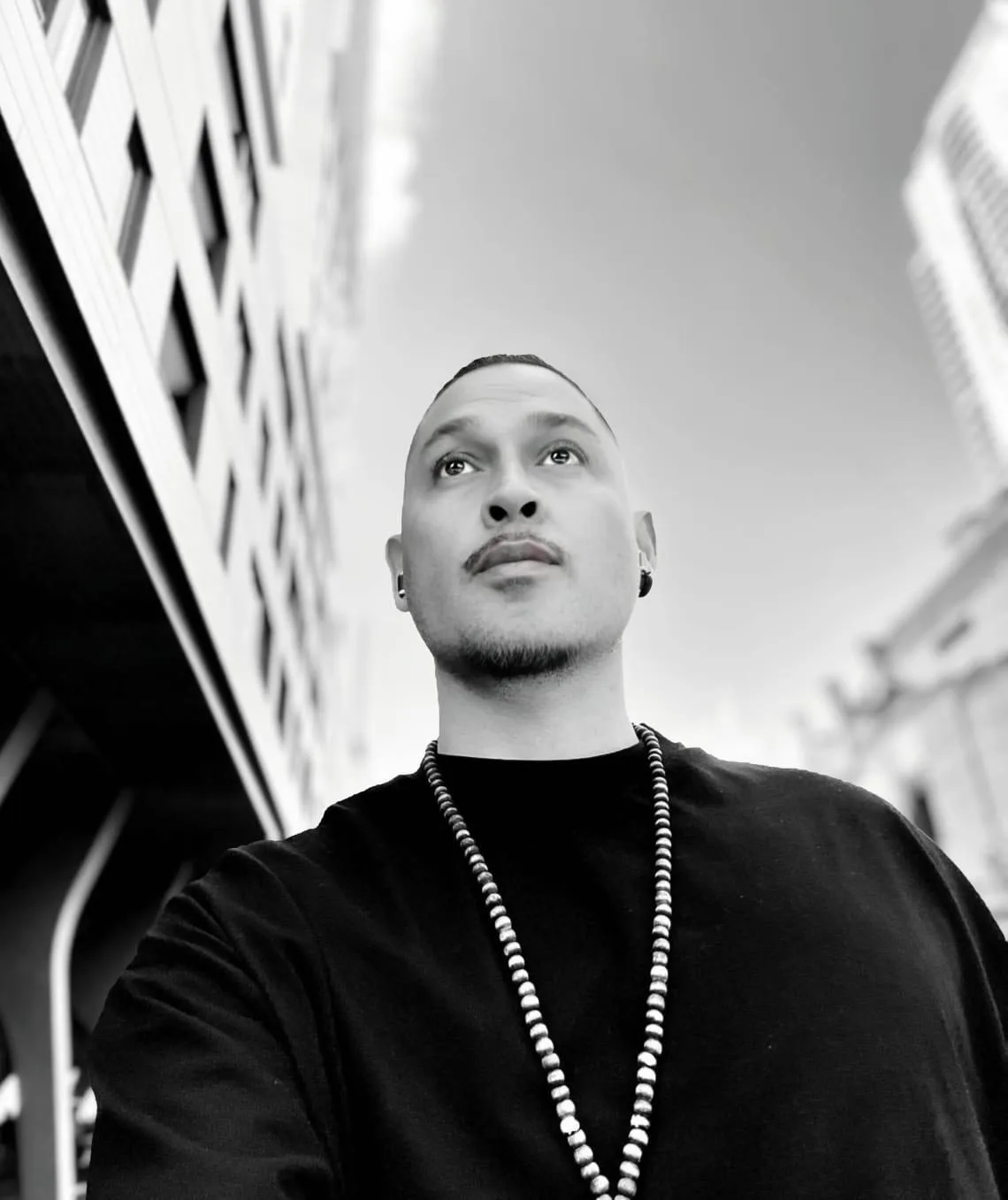 DJ CMAN press portrait — Sydney soul, funk and disco DJ