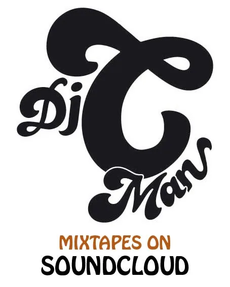 DJ C-Man logo tile announcing mixtapes on SoundCloud