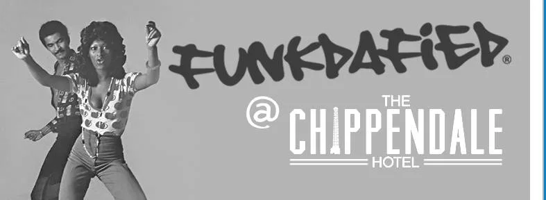 Funkdafied flyer for a Sunday session at the Chippendale Hotel