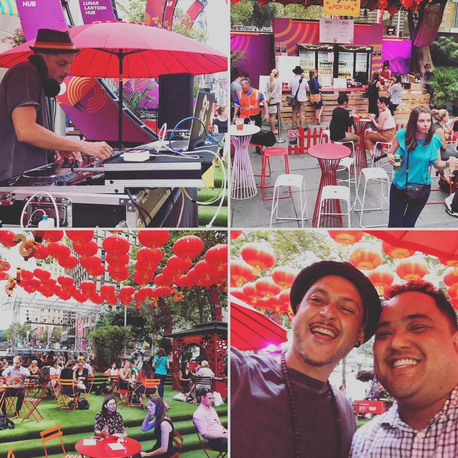 A collage of festival scenes and people across the Chinese New Year dates