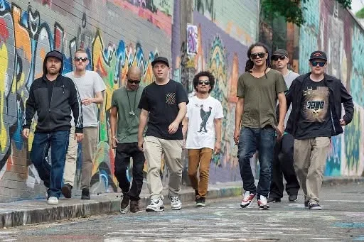 The Groove Dealers crew with DJ CMAN, Sydney
